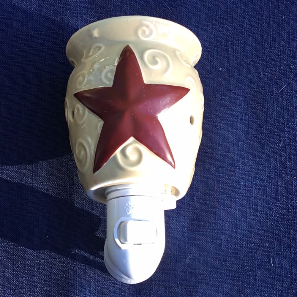 Americana Primitive Chic Tart Warmer Night Light‎